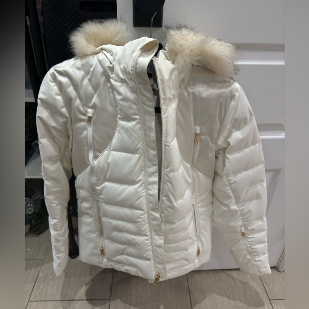 Women’s spyder jacket puffer  size small never worn